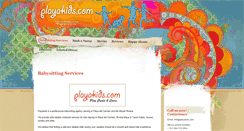 Desktop Screenshot of playakids.com